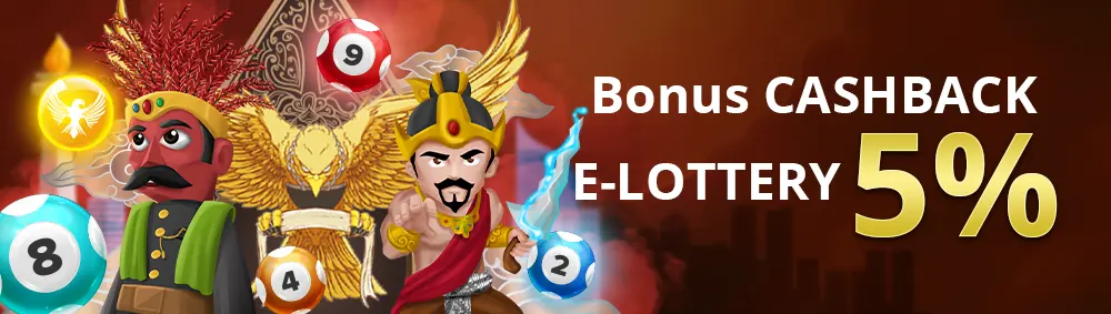 Bonus Cashback ELOTTERY 5%